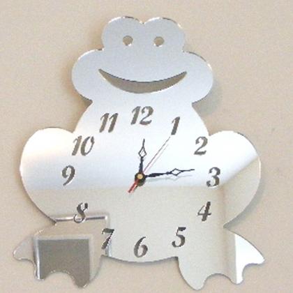 Frog Clock Mirror - 35cm